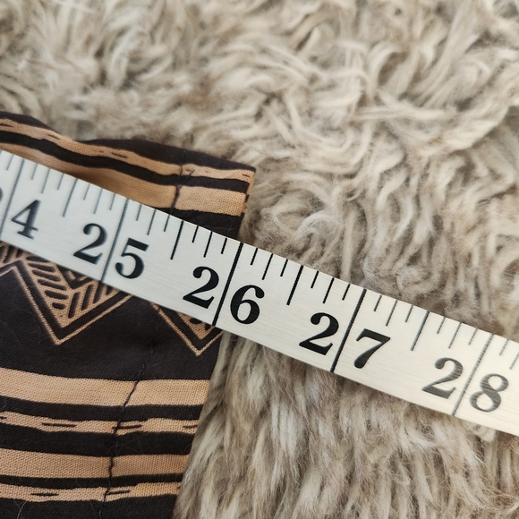 Coolchange Smocked Body Cropped Jumpsuit‎ Black & Tan Women's Size Large - Picture 9 of 9